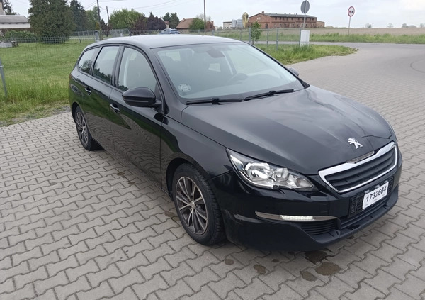 Peugeot 308 cena 25500 przebieg: 212000, rok produkcji 2014 z Szamotuły małe 379